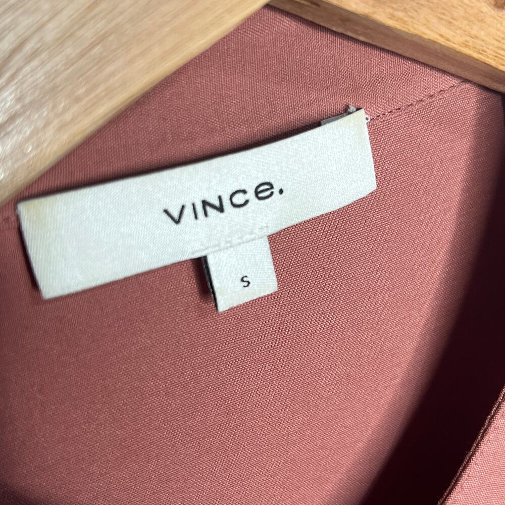 Vince Rust Blouse - Picture 3 of 8